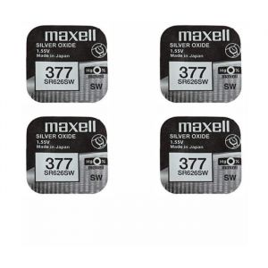 Maxell 4 pile 377 sr626sw