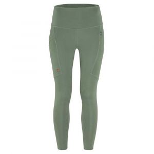 Fjällräven Abisko Collants Femme, vert XL Pantalons trekking & randonnée