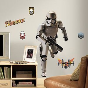 ROOMMATES Stickers repositionnables Star Wars Ep Vii Stormtrooper (113 x 56 cm)