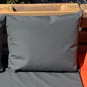 Homemaison Housse de coussin outdoor Anthracite 50 x 60 cm - Anthracite