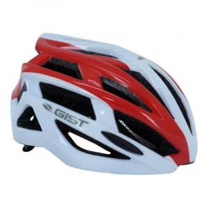 Casque vélo adulte Gist E bike Planet blanc et rouge 58 62