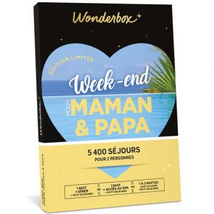 Wonderbox Coffret cadeau Week-end pour maman et papa