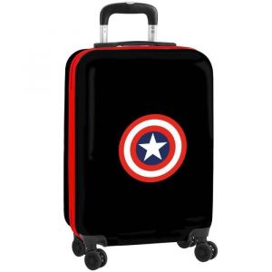 Valise cabine - AVENGERS - Captain America - 50 CM - Coque rigide - Format 48h - Mixte