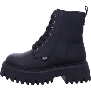 Buffalo Aspen Lace Up Warm Vegan Nubuck Black - Chaussures pour fille - noir - EU 38 - Synthetic/Textile/Caoutchouc