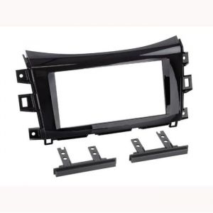 Adaptateur de fa&ccedil;ade 2-din pour nissan navara (np300) 2016-> > noir piano