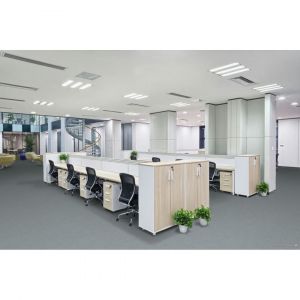 Deladeco Moquette tuft&eacute;e polyamide uni Villa 4 m