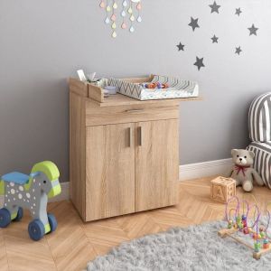 Commode à langer Lena, Sonoma, 75 x 100 cm Vicco