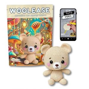 Kit de crochet Mywoolease Eddy l'ourson