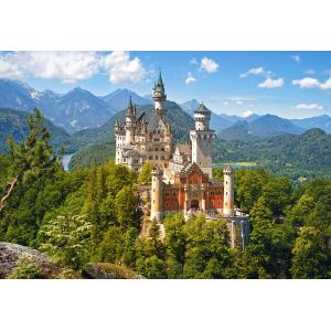 Castorland Puzzle 500 pièces : Vue sur le château de Neuschwanstein, Allemagne