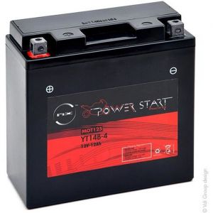 Nx Batterie moto YT14B-4 12V 12Ah - Batterie(s)