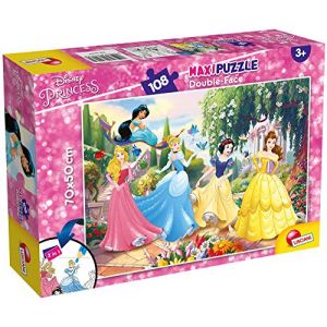 Image de Lisciani Giochi Disney Puzzle double face Maxi Floor 108 Princess - Princess Forever