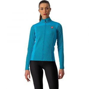 Castelli Maillot Manche Longue Sfida 2 Fz S Teal Blue / Sky Blue
