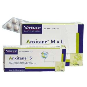 Virbac Anxitane - Supplément nutritionnel appétent pour chiens et chats
