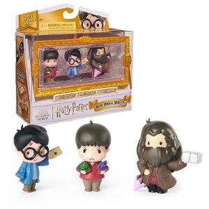 Wizarding World Ensemble de figurines Harry Potter Micro Magical Moments Harry, Hagrid, Dudley + accessoires