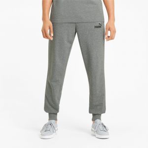 Puma Pantalon de surv&ecirc;tement Essentials Logo homme, Gris/Bruy&egrave;re, Taille XXL, V&ecirc;tements