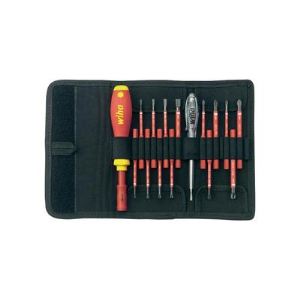 Wiha 36068 - Set slimVario VDE starter 16 pièces