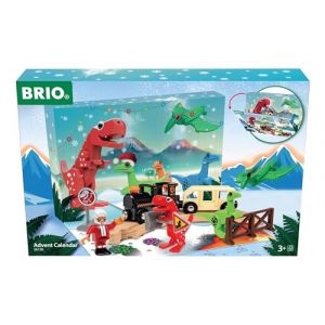 Brio World 36120 Calendrier de l'Avent | Accessoires ferroviaires pour Enfants à partir de 3 Ans compatibles avec Les Kits ferroviaires et Accessoires