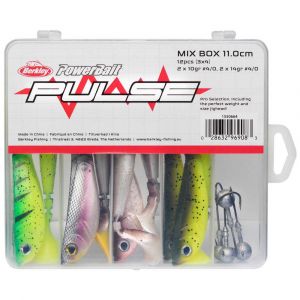 Berkley Leurre Souple Pulse Shad Box 110 Mm 16 Unit&eacute;s One Size Multicolour