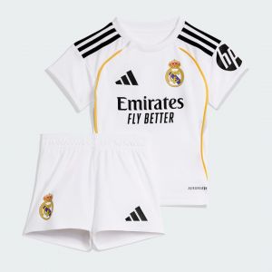 Adidas Tenue Real Madrid 25/26 Home Bébés