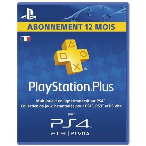 Sony PlayStation Plus Card - Abonnement 12 Mois