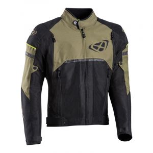 Ixon Blouson textile Allroad noir/kaki- XL