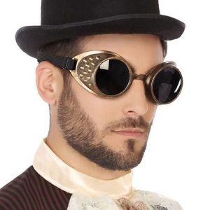 Bigbuy Lunettes Steampunk Dor&eacute;