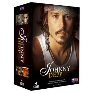 Image de Coffret Johnny Depp - Donnie Brasco + Le chocolat + Neverland + Las Vegas Parano