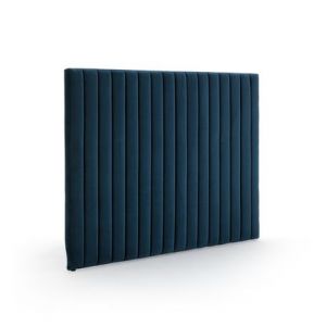 Tête de lit en velours JÉDÉON Bleu Couleur Bleu Taille 180 cm