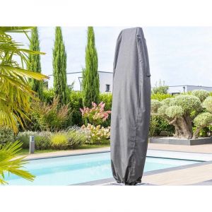 Image de Hesperide Housse pour parasol décentré L gris Hambo - 70 x 40 x 257 cm 70x40cm Gris