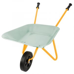 Legler Brouette « Tiny Garden » en métal, Jouet d'extérieur adapté aux Enfants, Jouet de Jardin à partir de 3 Ans, 12662