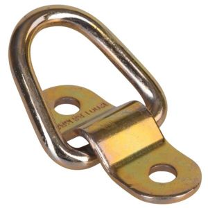 Kerbl Anneau pour élevage œillets d'arrimage languette zingué x2)