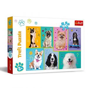 Trefl Puzzle Le monde des chiens 100 pièces - 5 ans et +