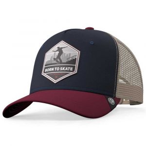 The Indian Face Casquette Trucker Born To Skate One Size Blue