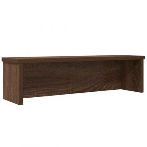 Étagère de cuisine empilable chêne marron 50x15x16 cm