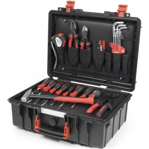 Caisse à outils WIHA - 46 pièces – Kit de base L pour mécanicien - 45256