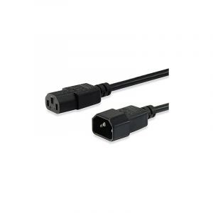 Trevi Equip 112101 c&acirc;ble &eacute;lectrique Noir 3 m Coupleur C13 Coupleur C14