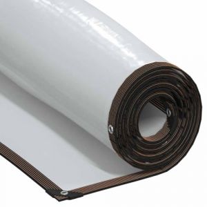 VidaXL Bâche transparente avec œillets 2x8 m polyéthylène, bâche claire 4018552