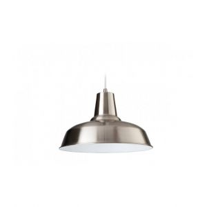 Firstlight Suspension Smart, acier bross&eacute; / blanc