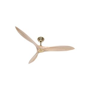 Casafan Ventilateur de Plafond Design Airscrew 152cm Laiton Naturel - 315255