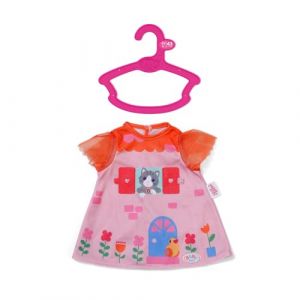 Zapf Creation Baby Born Robe avec Motif Maison et fen&ecirc;tres rabattables pour poup&eacute;es de 43 cm