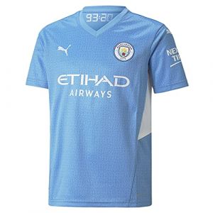 Image de Puma Manchester City Fc Domicile 21/22 Junior 116 cm Team Light Blue / White