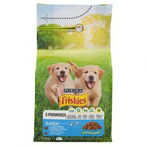 Friskies 1,5 Kg.Junior Poulet - Légumes - Nourriture pour chiens