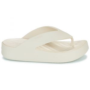 Crocs Femme Getaway Platform Flip, Stucco, 41/42 EU