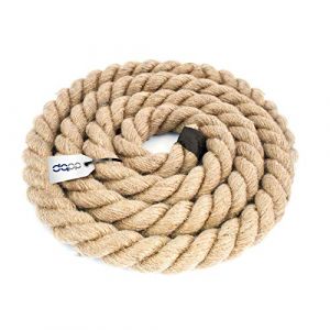 DQ-PP Corde en jute naturelle 36mm 10m DIY jardin