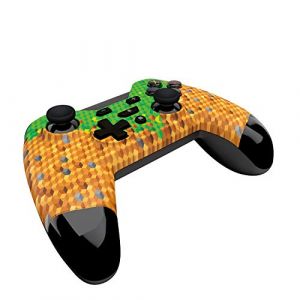 Image de Gioteck Manette switch sans fil Manette Bluetooth Design Minecraft Forêt