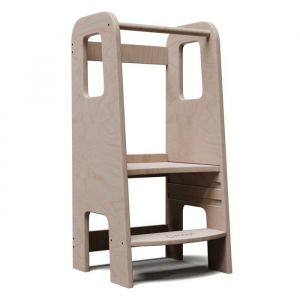 Mobli Tour d Observation Enfant, Tour d'Apprentissage, Tabouret à Marches Enfants, Tour d'Observation Montessori, Marche Réglable pour la Cuisine,