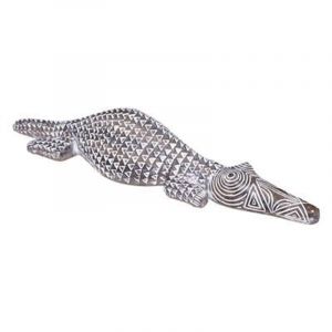 Statue D&eacute;co "Tropique Australe" 44cm Noir & Blanc Prix