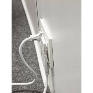 Chacon Rallonge électrique 5m avec fiche plate blanc