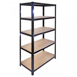 Monster Racking Monster Racking 10 Rayonnages T Rax en Acier Sans Boulons Noirs 90cm x 45cm x 180cm