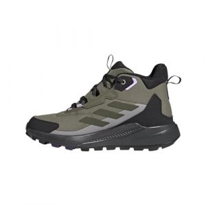 Adidas Femme Terrex Anylander Mid Rain.RDY Hiking Shoes Chaussures de randonn&eacute;e, Olive Strata/Night Cargo/Core Black, 40 EU